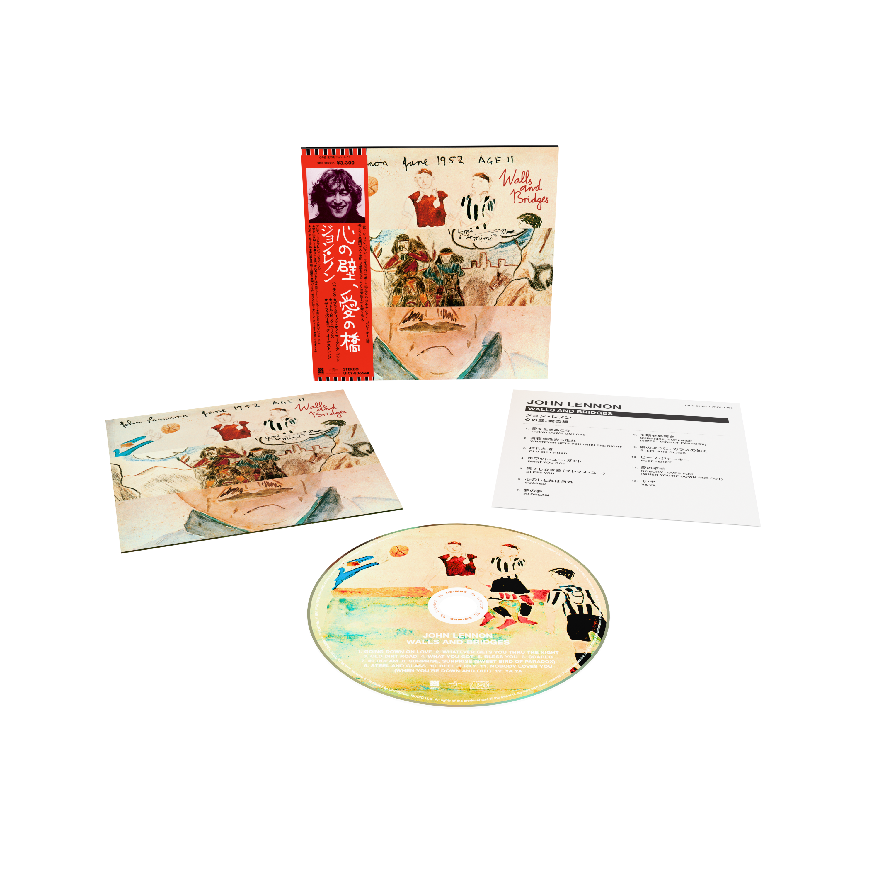 John Lennon - Walls and Bridges - SHM-CD
