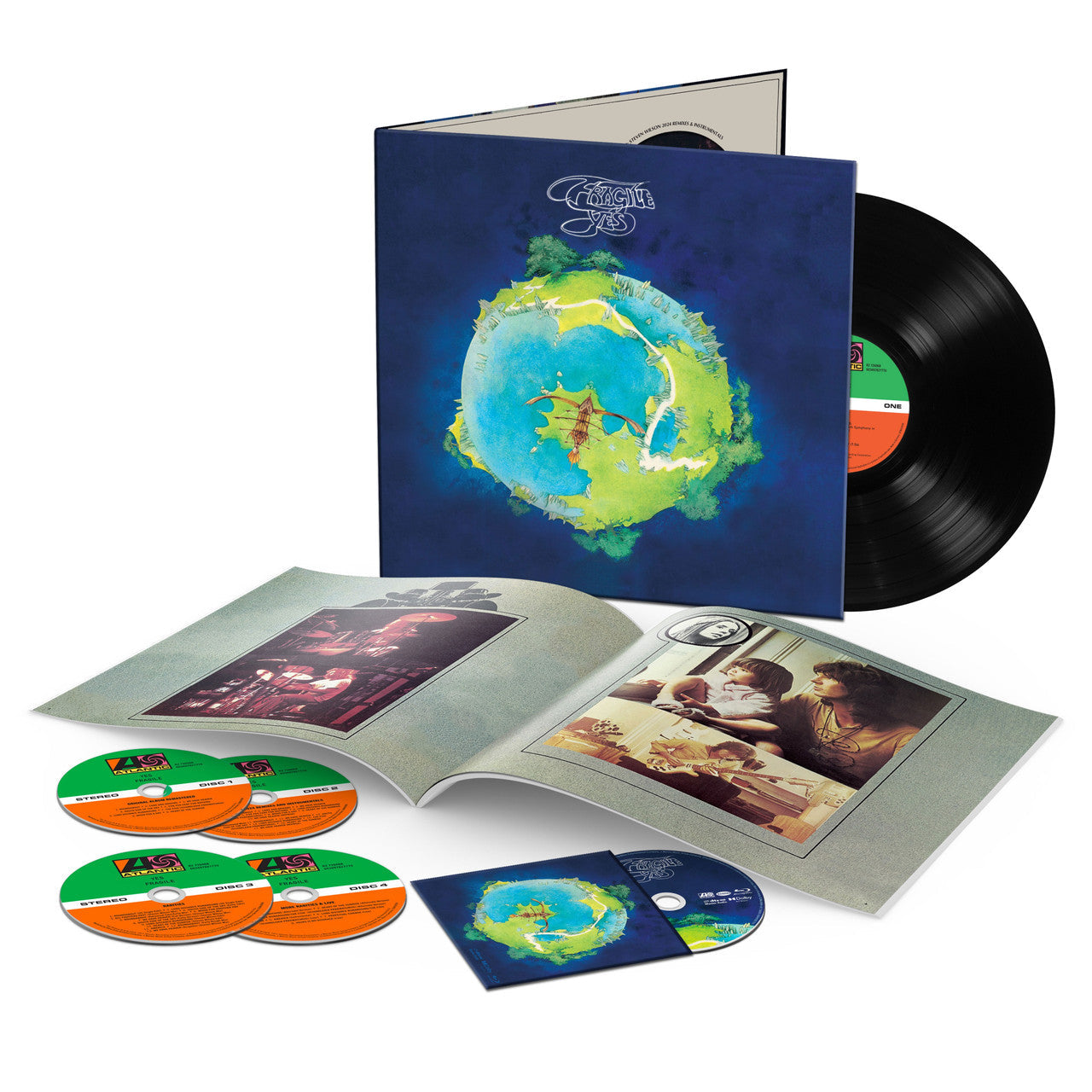 Yes - Fragile (Super Deluxe Edition) - 1LP, 4xCD & Blu-Ray Audio Disc Box Set