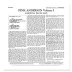 Pink Anderson - Volume 1: Carolina Blues Man - Bluesville Acoustic Sounds Series LP