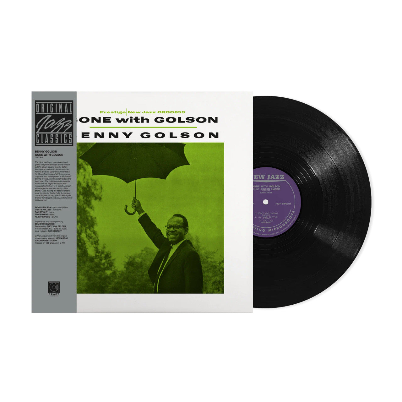 Benny Golson - Gone With Golson - OJC LP