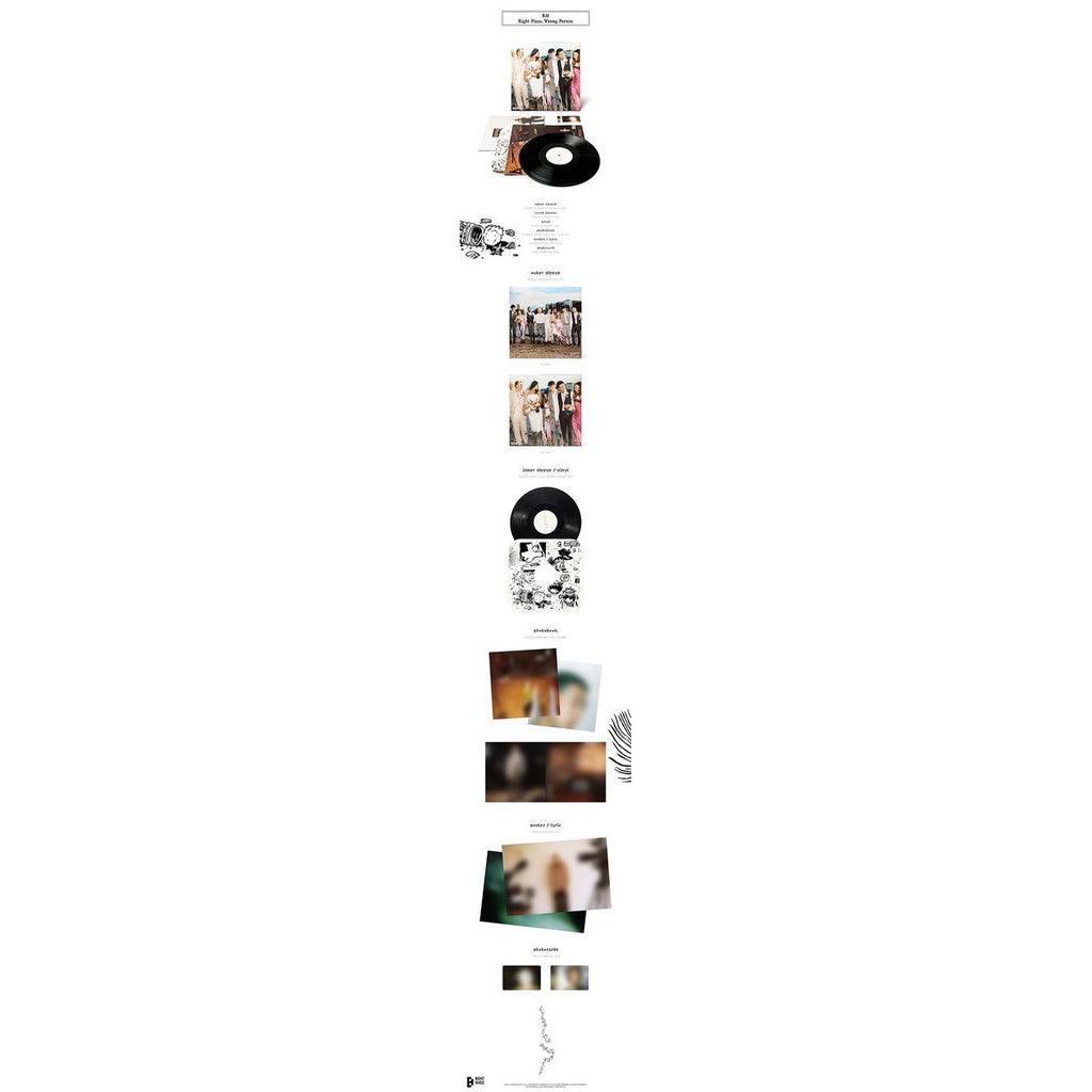 RM (BTS) - Right Place, Wrong Person ( VINYL )