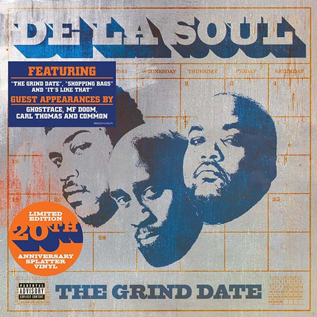 De La Soul - The Grind Date (20th Anniversary) ( VINYL )