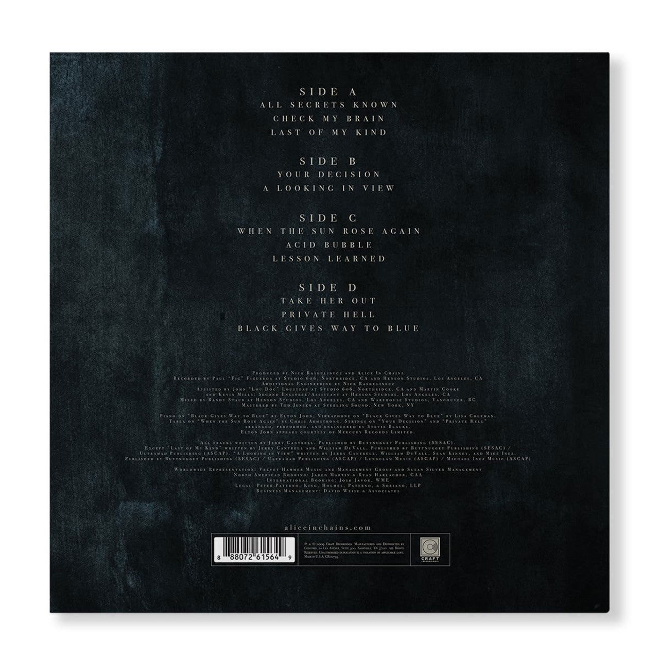 Alice in Chains - Black Gives Way to Blue ( VINYL )