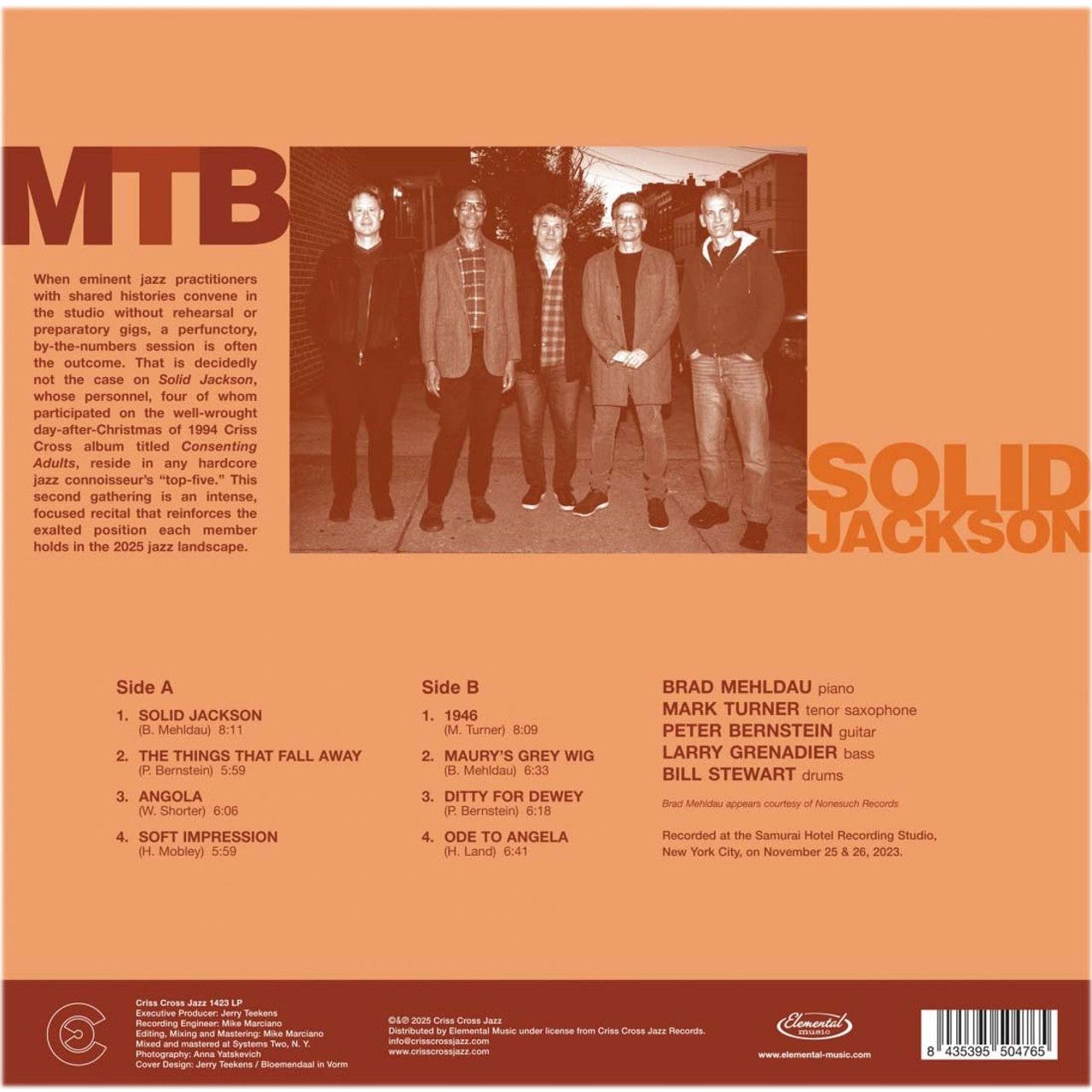 M.T.B. - Solid Jackson ( VINYL )
