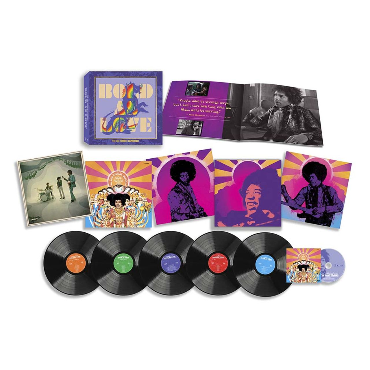 The Jimi Hendrix Experience - Bold as Love (Stereo & Mono) ( VINYL ) Box Set