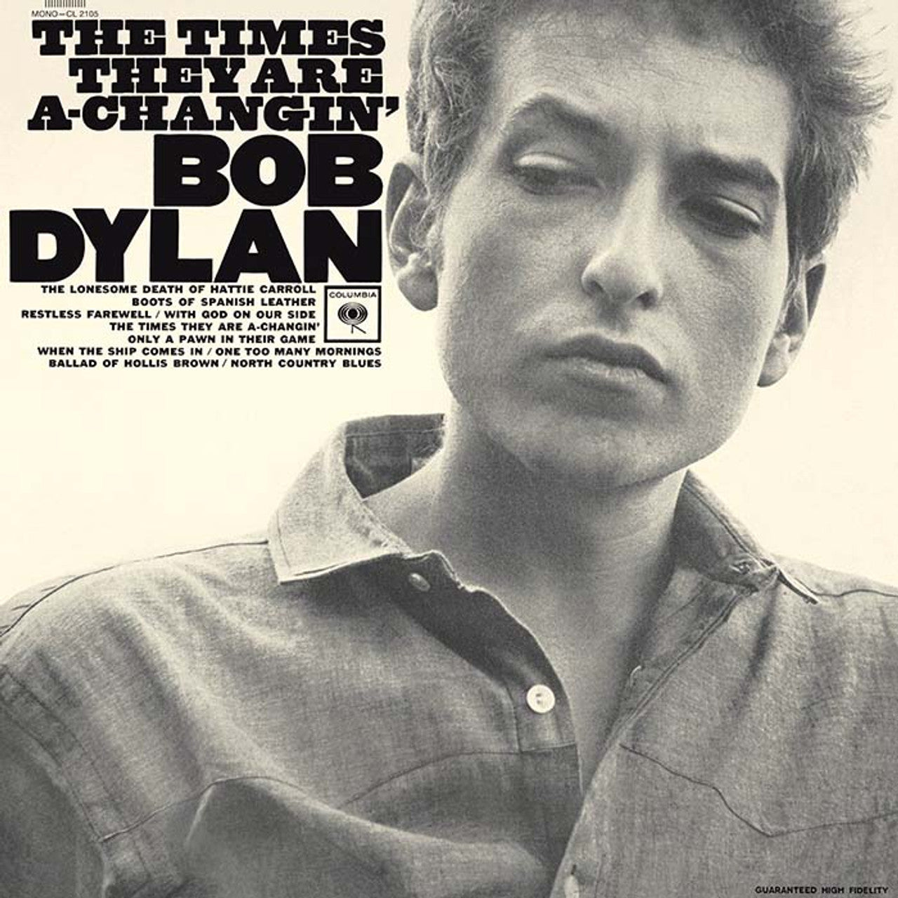 Bob Dylan - The Times They Are A-Changin' - Mono LP