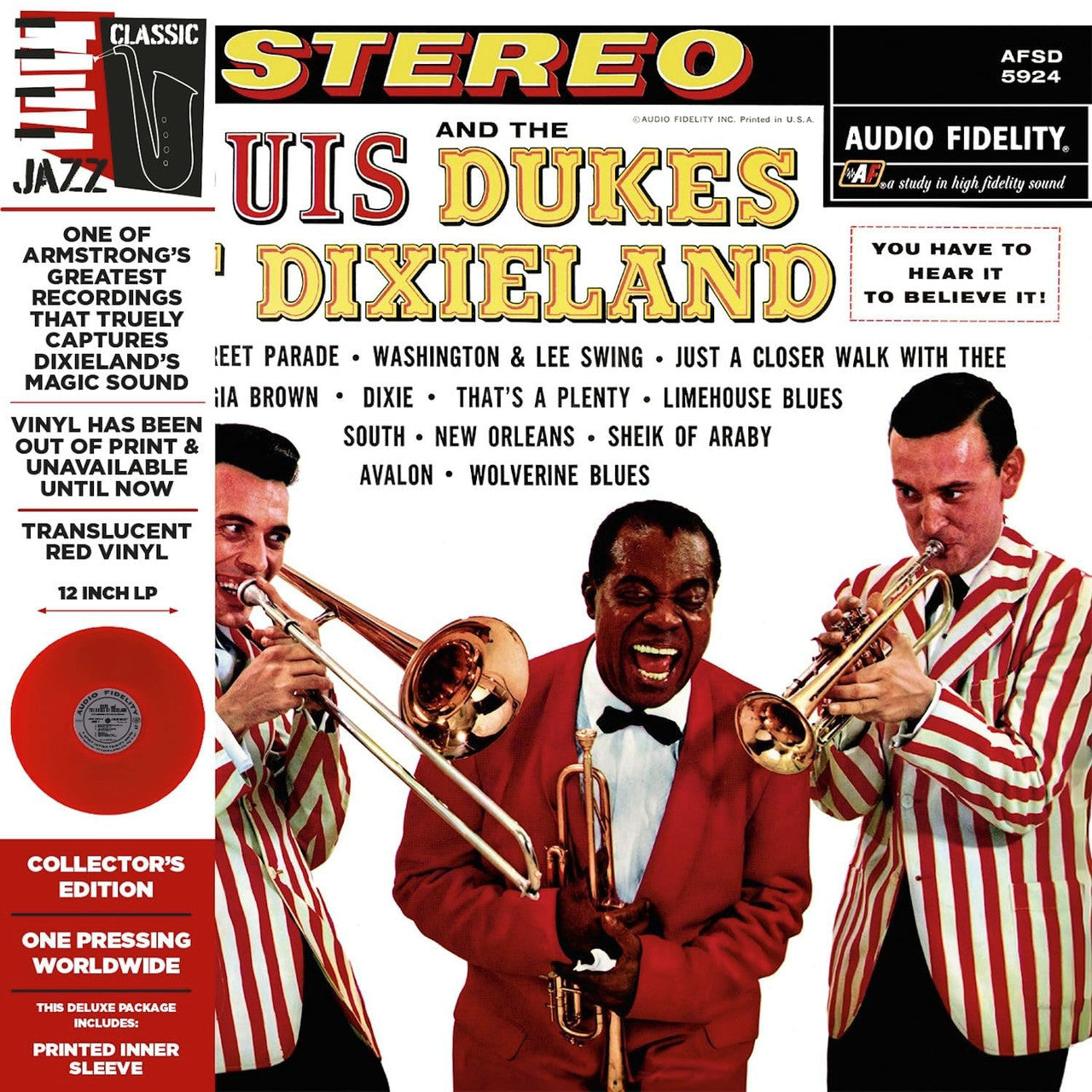 Louis Armstrong - Louis and the Dukes of Dixieland ( VINYL )
