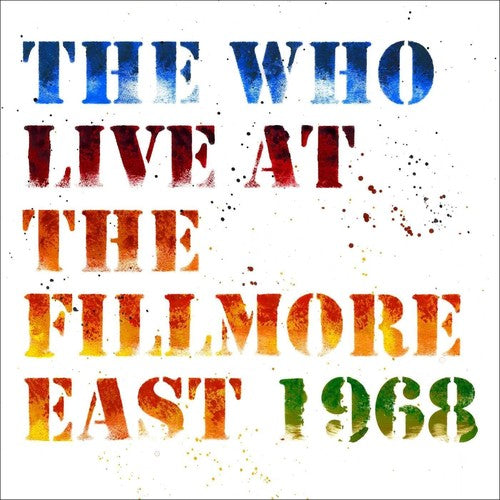 The Who - Live At The Fillmore East ( VINYL )
