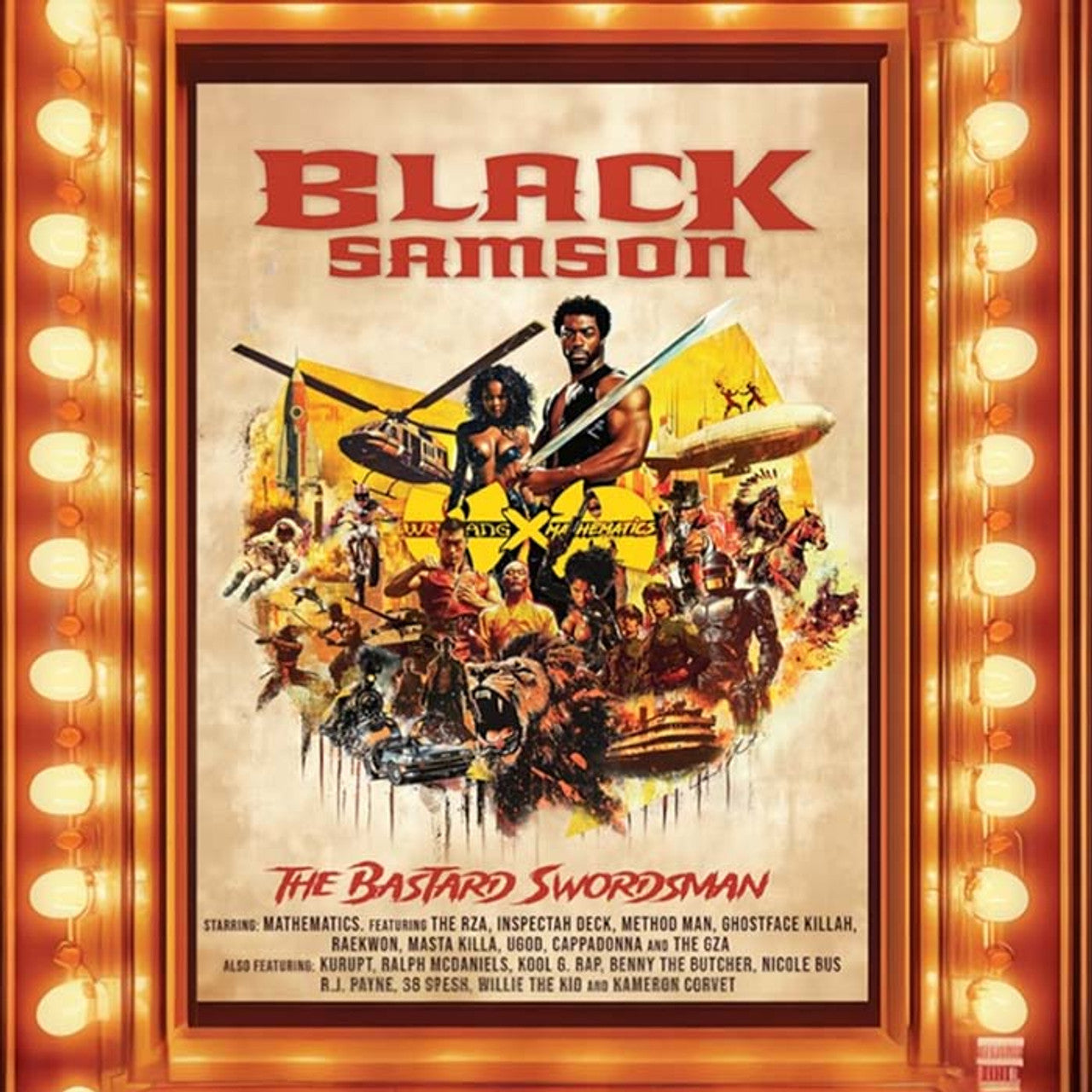 Wu-Tang & Mathematics - Black Samson, The Bastard Swordsman ( VINYL )