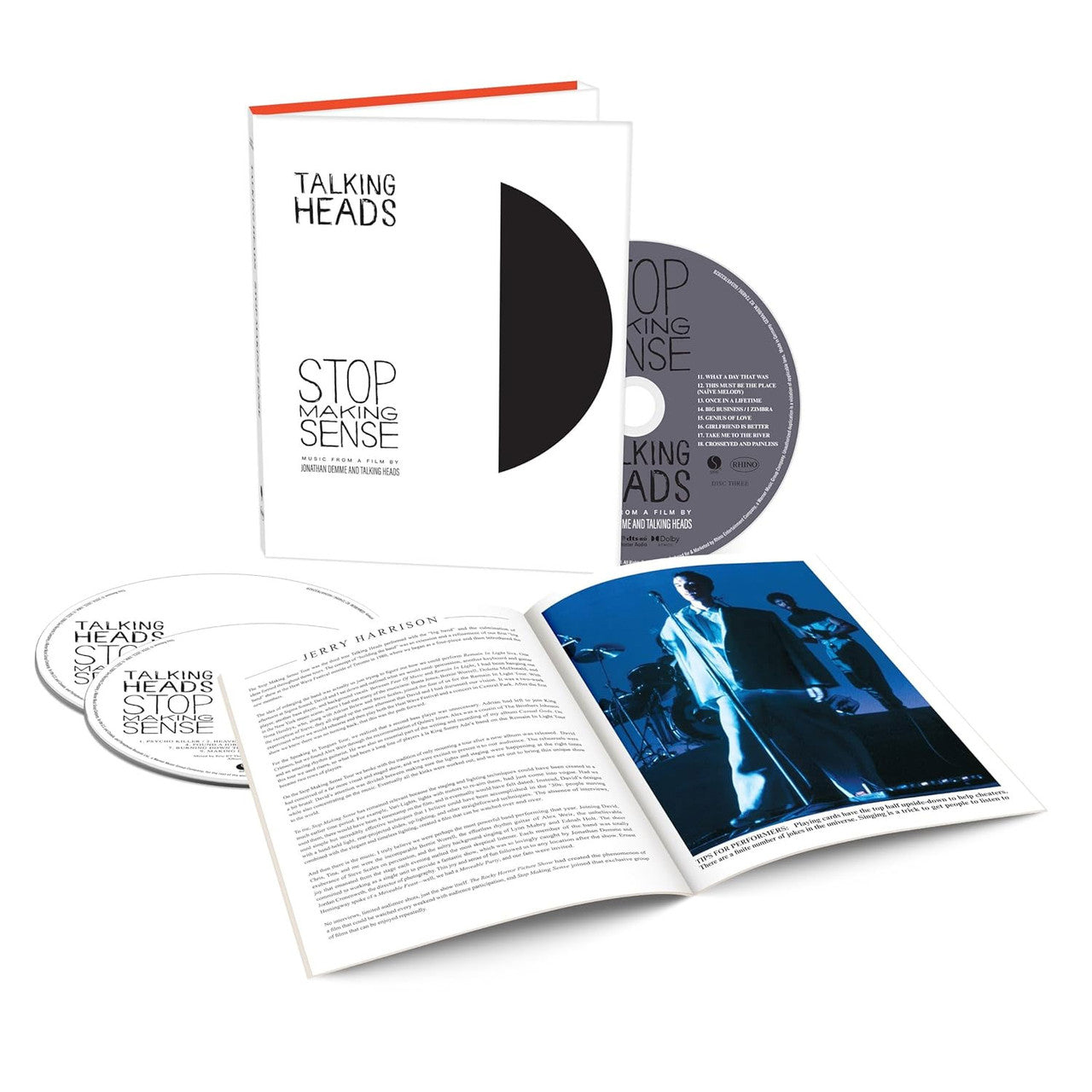 Talking Heads - Stop Making Sense - 2CD/Blu-Ray Audio