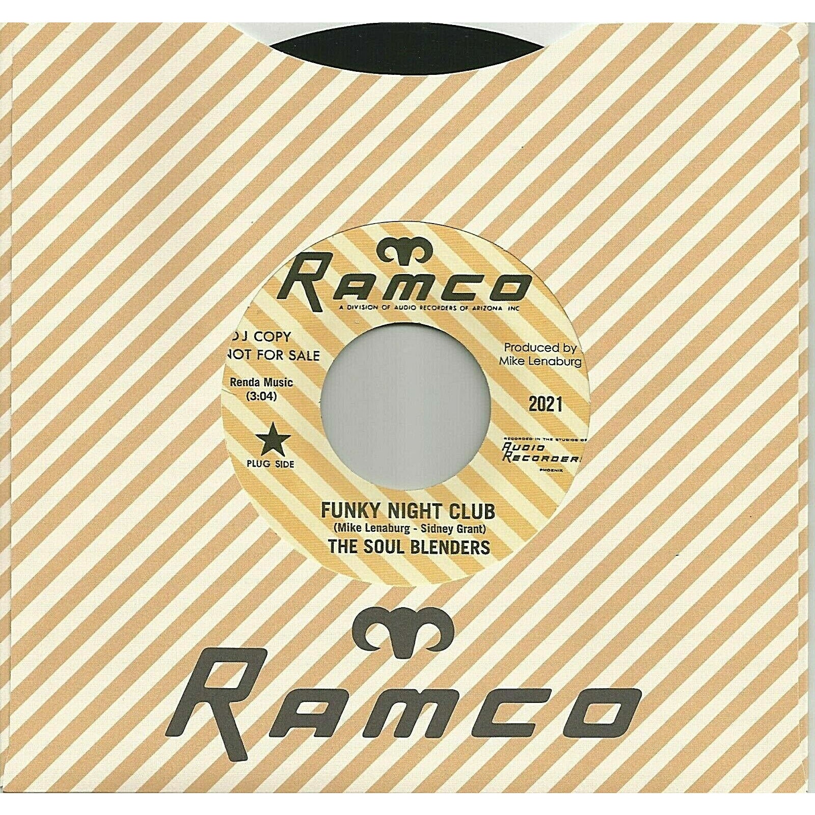 Al Reed / Soul Blenders Funky, Funky Curfew & Funky Night Club - 45 rpm 7"