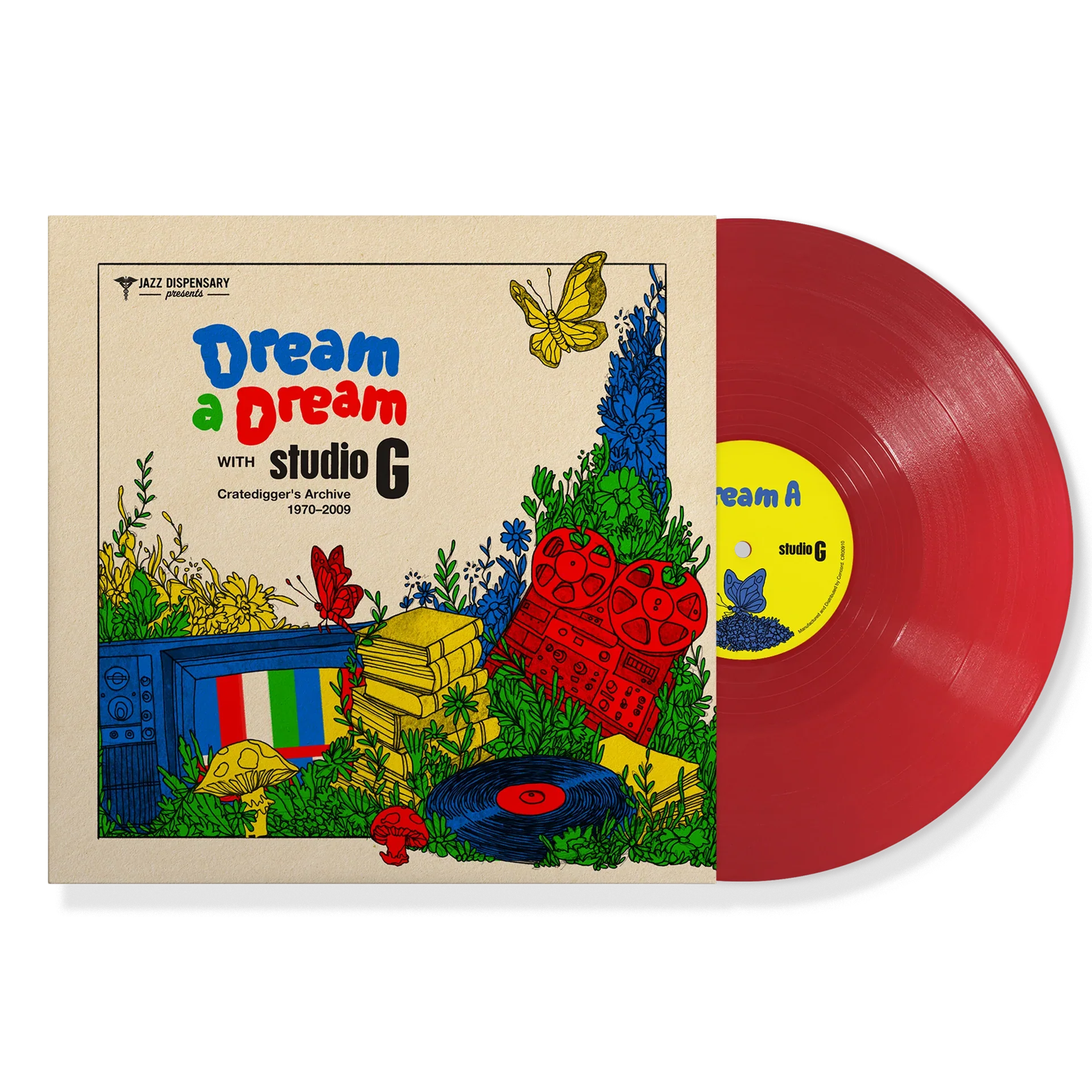 Jazz Dispensary presents Dream A Dream With Studio G: Cratedigger's Archive (1970-2009) ( VINYL )