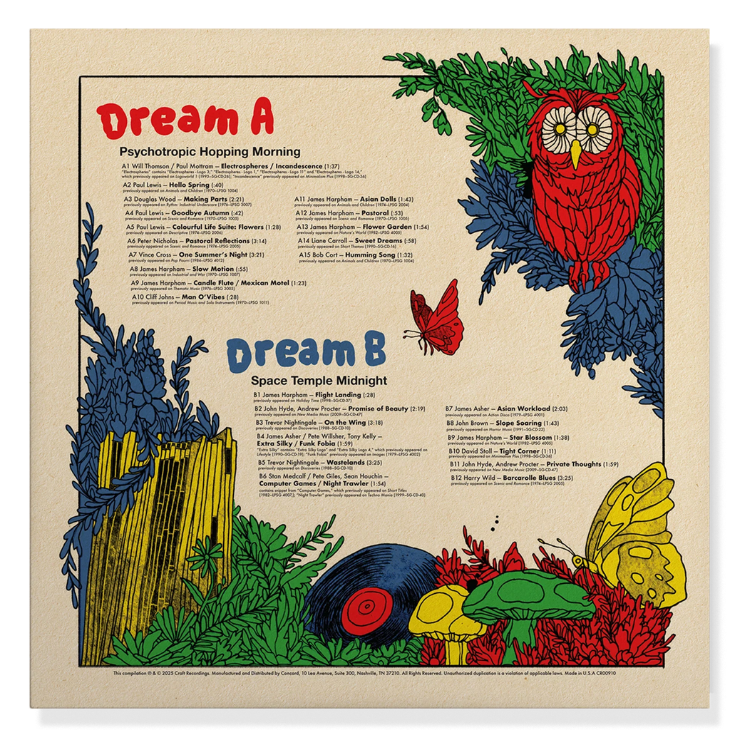 Jazz Dispensary presents Dream A Dream With Studio G: Cratedigger's Archive (1970-2009) ( VINYL )