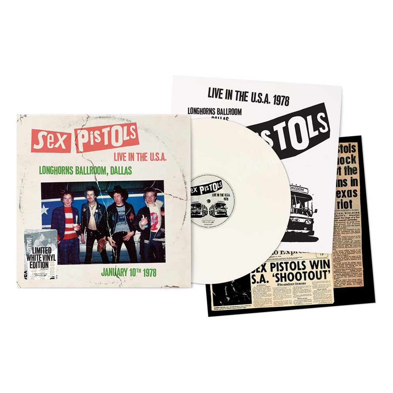 Sex Pistols - Live in the USA 1978: Longhorn Ballroom, Dallas ( VINYL )