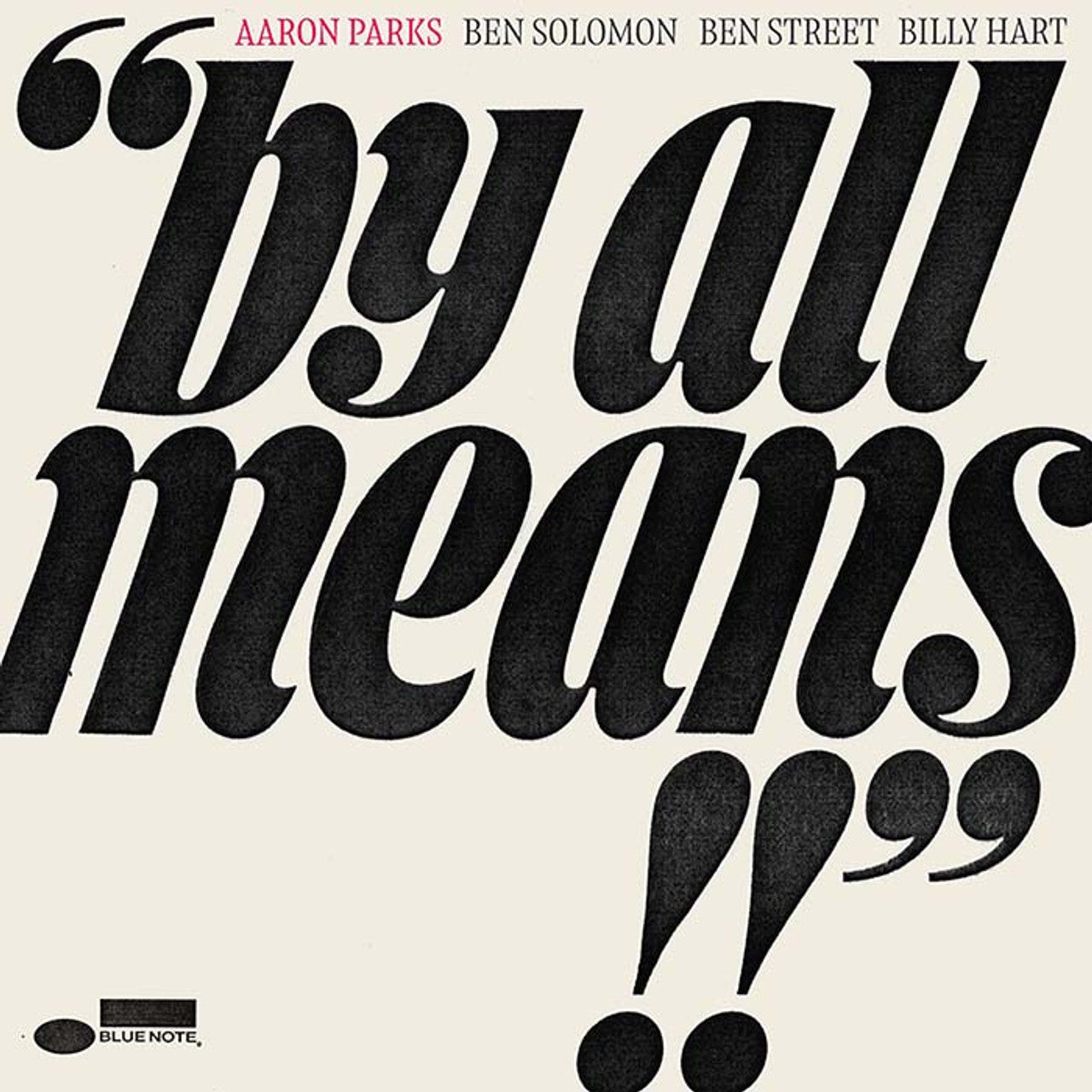 Aaron Parks - By All Means ( VINYL )