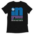 The 'In' Groove Record Store Solid Black Jazzy T-Shirt