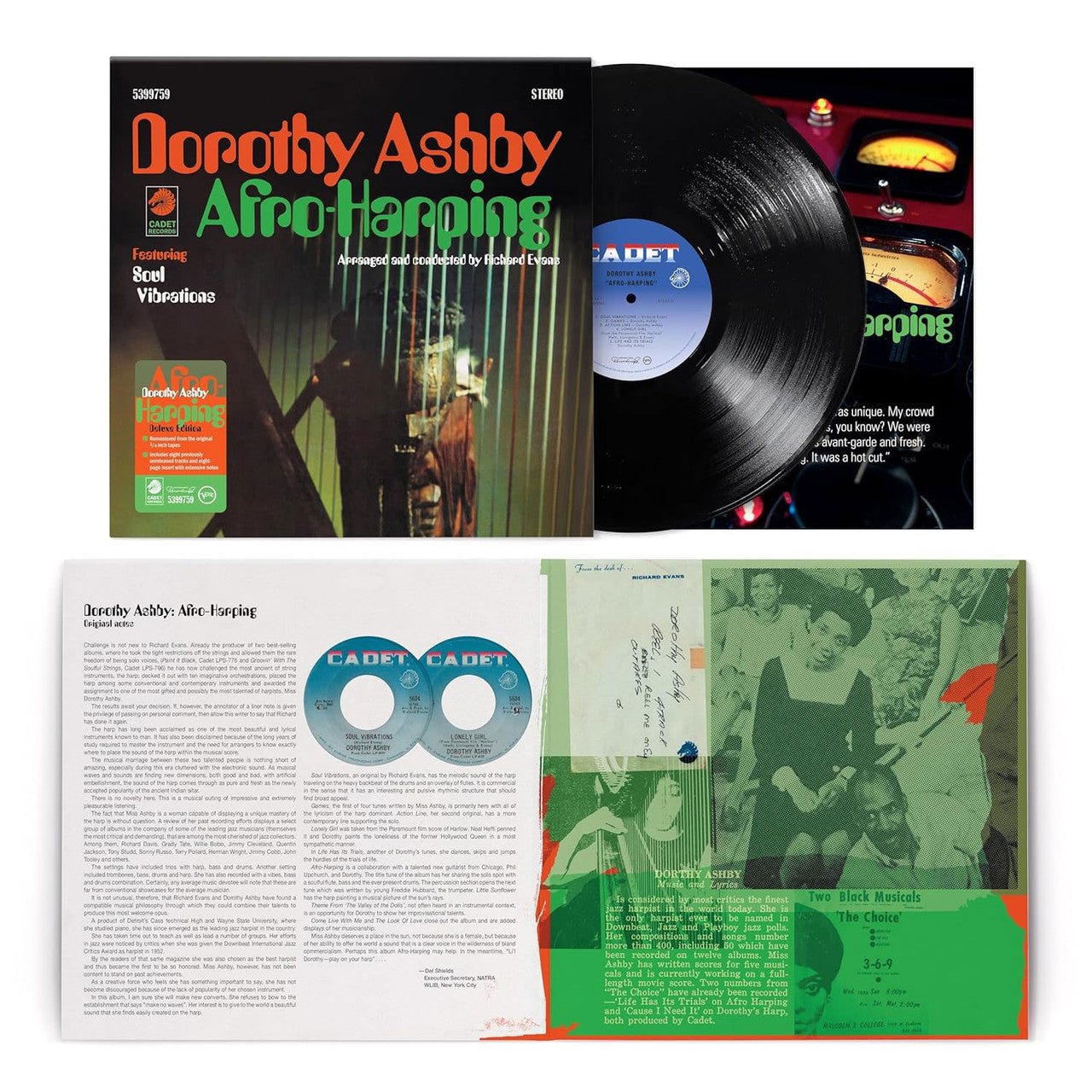 Dorothy Ashby - Afro-Harping (Deluxe Edition) ( VINYL )