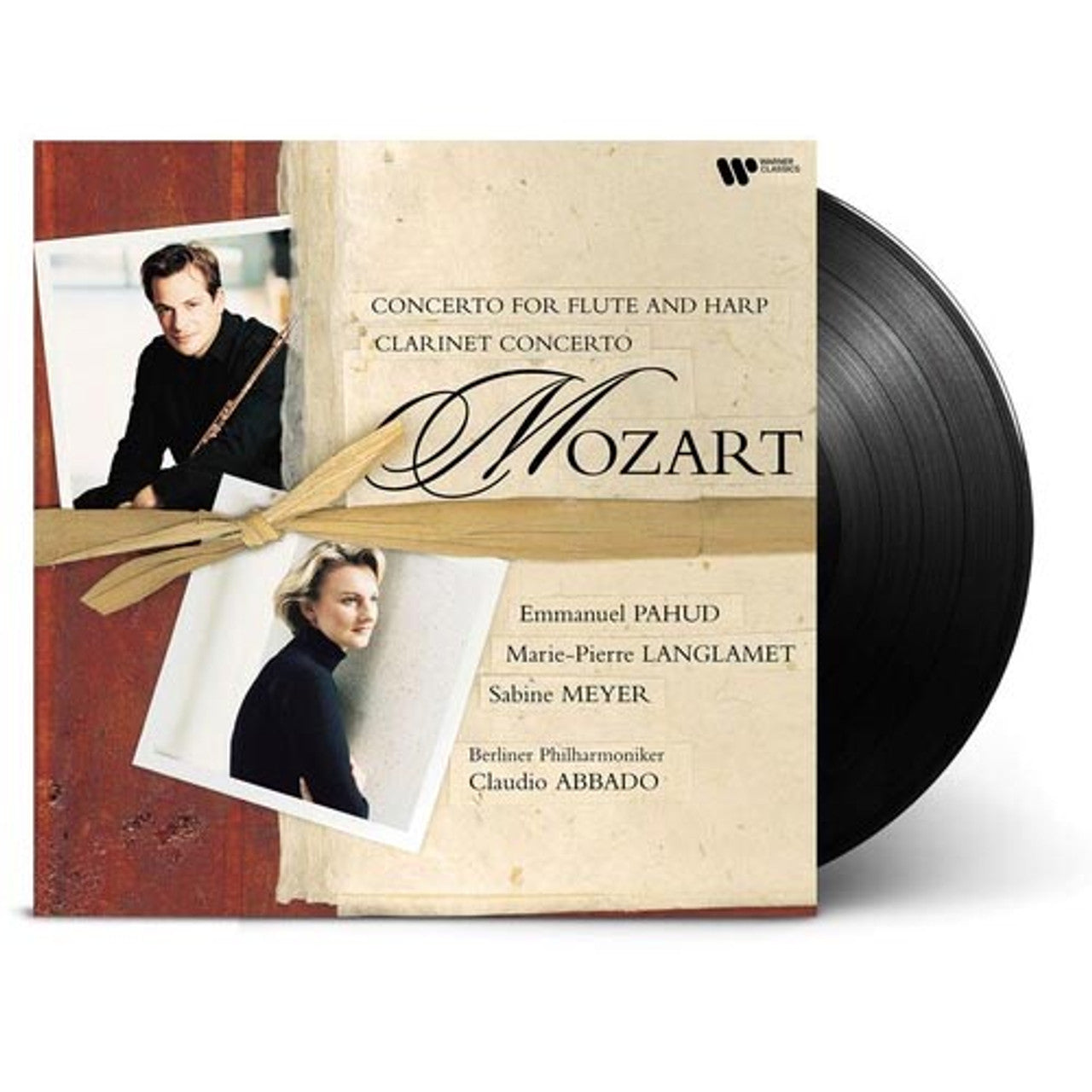 Emmanuel Pahud, Sabine Meyer & Claudio Abbado - Mozart: Concerto for Flute and Harp & Clarinet Concerto ( VINYL )